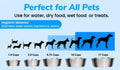 4 Pack - 6.75 Cup (1.6 Liter) Stainless Steel Dog Bowls – Metal Dog Food Bowls, Dog Water Bowls, Pet Feeding Bowls, Replacement Bowls for Raised Stands, Rust Resistant, Dishwasher Safe