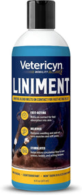 Vetericyn Mobility Equine Liniment for Fast-Acting Relief of Muscles and Joints – Menthol-Based Topical Analgesic for Ho
