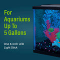 GloFish 10" LED Light Stick for Aquariums Up to 20 Gallons, 1 Count