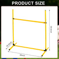 Halloscume 6 Pcs Dog Agility Training Jumps Hurdles