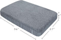 Coldwind Dog Bed Covers Replacement Washable (Cover Only), Waterproof Warm Dog Mattress Cover-Easy to Remove, 36x27Inch, Grey