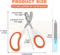 Bearded Dragon Nail Clipper with Nail File, Stainless Steel Nail Trimmer