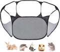 Small Animals Tent, Breathable Transparent Pet Playpen Pop Open Outdoor/Indoor Exercise Fence, Portable Yard Fence for G