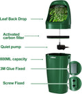 Reptile Water Fountain Chameleon Water Dripper, Reptile Water Dispenser with 800ml Large Capacity, Terrarium Waterfall D