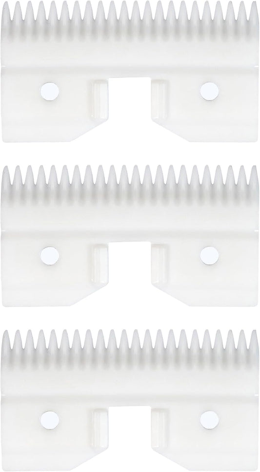 3PCS Ceramic Coarse Replacement Blade Cutter Compatible with Andis 64440
