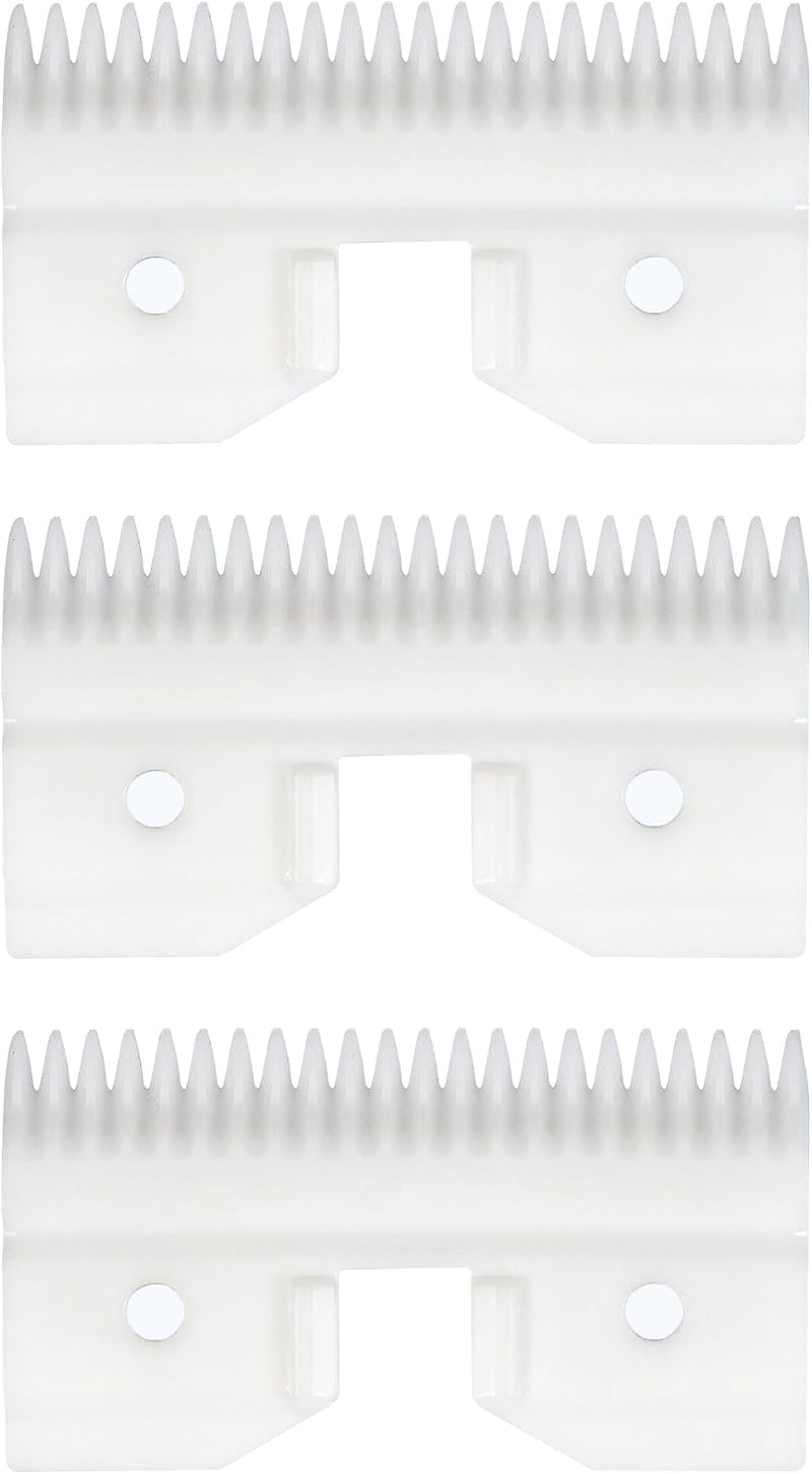 3PCS Ceramic Coarse Replacement Blade Cutter Compatible with Andis 64440