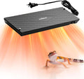 Reptile Heat Panel Adjustable Temperature 60W Reptile Heater for Terrariums, Energy Efficient & Non-Light Reptiles Heati