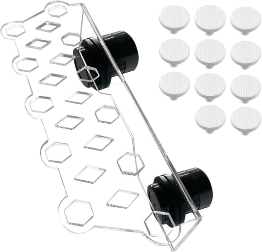 Aquarium Choice Coral Plug Holder Coral frag Rack Magnetic Holder Reef Magnets Holder for frag Racks (Coral Holder with 