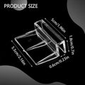 16 PCS 6mm Acrylic Aquarium Cover Clip, Clear Fish Tank Glass Cover Clip Support Holder Universal Lid Clips for Rimless 