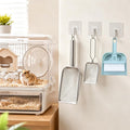 Stainless Steel Hamster Sand Bath Scoop Set With Hook and Cleaner