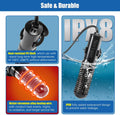 25W Mini Aquarium Heater Submersible Constant Temperature Fish Tank Betta Heater Free Thermometer Sticker Suitable for 1