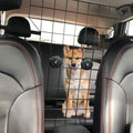 KOOLTAIL Dog Car Barrier - Front Seat Pet Vehicle Barriers Adjustable Steel,Safety Guaranteed Dogs and Passengers for Ca