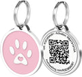 Pet Dwelling Easy Scan QR Code Pet ID Tag for Dogs & Cats