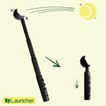 Kompact9 | Retractable Pocket-Sized Ball Launcher, Eco-Friendly & Portable Dog Fetch Toy, Made from Recycled Plastic, UK
