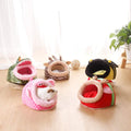 LEFTSTARER Guinea Pig Rat Bed and Hideout for Ferret Hedgehog Sleep and Hide, Hamster Small Pet Animals Supplies Toy Cag
