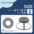 Sponge Core Dog Cone, Inflatable Dog Cone Collar Alternative, Dogs Donut Collar After Surgery, Soft Cone for Large Mediu
