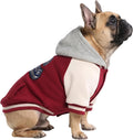 Spark Paws Varsity Dog Jacket - Dog Hoodie Winter Coat for Small Large Dogs