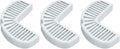 Pioneer Pet Replacement Filters for Ceramic & Stainless Steel Fountains, Raindrop Filters (3 Filters),White