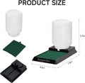 500ml Cricket Reptiles Water Feeder Reservoir Keeper, 2-in-1 Automatic Water Dispenser with Unique Sponge Pad Design for