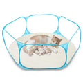 Cat Birthing Box - Foldable, Portable Whelping Nesting Box for Pregnant Cats & Dogs with Easy Storage, Indoor/Outdoor Puppy & Kitten House, Pet Birth & Whelping Pool Nursing Essentials Supplies Kit