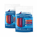 Lickable Squeezable Cat Treats Grain Free Puree Variety Pack 12 Tubes Total Chicken Tuna Salmon Creamy Wet Treats for Picky Eaters Kittens Adults High Protein High Moisture Food Topper Bonding Snack