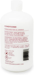 Pure + Good Dog & Cat Conditioner - Moisturizing Pet Conditioner, Made in The USA, Cruelty Free, 16 fl oz