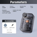 AQUASMITH Aquarium Air Pump,Ultra-Quiet/Small Size/More Output Air Pump for Fish Tank 1.5w/29GPH/14Kpa,with Air Stone Bu