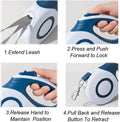 360° Tangle-Free Retractable Pet Leash,16ft for Dogs and Cats