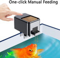 WiFi Fish Feeder for Aquarium Automatic Fish Feeder Automatic Dispenser, App Set Timer, Remote Control, USB Power, Suita