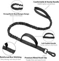 Tactical Dog Collar Heavy Duty Metal Buckle Collars for Medium Large Dogs