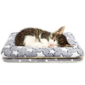 Tierecare 2 Pack Cat Blanket for Indoor Cats Ultra Soft and Warm Calming Cat Bed Fleece Pet Mat for Anxiety and Stress Washable Kitten Blanket