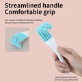 Stainless Steel Bird Cage Cleaner with Long Handle - Dual Head Brush & Scraper for Parrot Cages, Perch Cleaning Tool–Dur