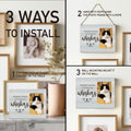 IAXIC Cat Memorial Gifts, Cat Memorial Frame To Honor And Remember Cat Iovers, Grief Gifts for Women Remembrance Decorations for Wall Desk Tabletop