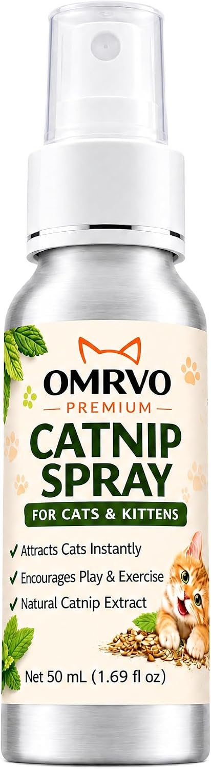 Catnip Spray for Cats, 2nd Generation, Toys & Scratchers, 1.69 fl oz