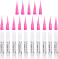 VICTHY 10pcs Special Pet Nail Adhesive Glues & 15pcs Applicator Tips for Dog or Cat Nail Caps