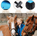Horse Tail Bag - Pack of 2, Waterproof and Durable, Adjustable Large Opening for Easy Fit, Fringe Design Simulates A Fly