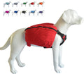 Lovelonglong Dog Backpack for Hiking, Multifunctional Dog Day Pack Zippered Travel Dog Saddle Bag Outdoor Hiking Backpac