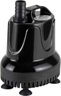 hygger 215 GPH Quick Water Change Aquarium Pump Submersible Fountain Water Pump Fish Tank Pond Drain Transfer Pump with 