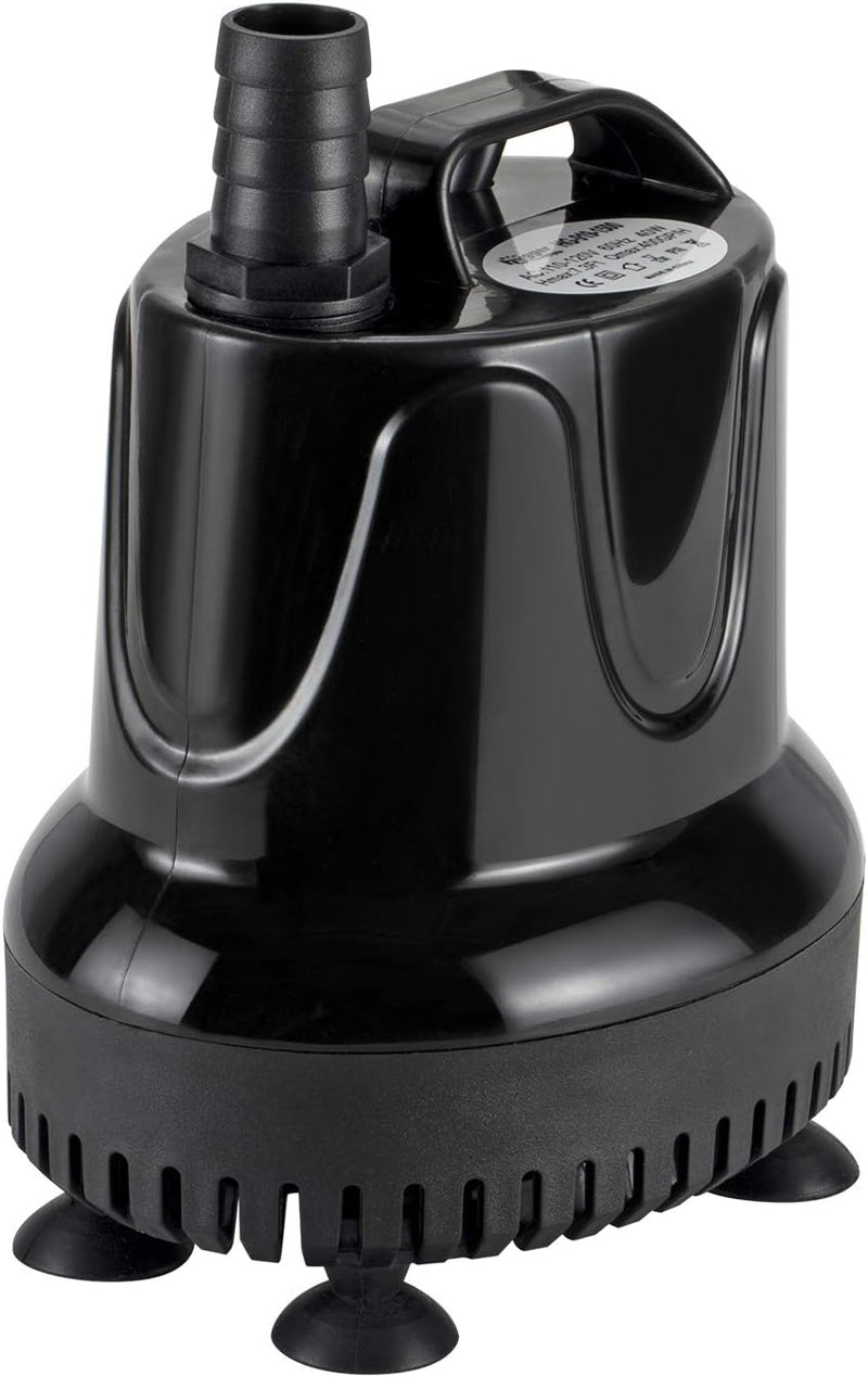 hygger 215 GPH Quick Water Change Aquarium Pump Submersible Fountain Water Pump Fish Tank Pond Drain Transfer Pump with 