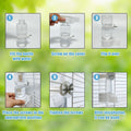 Automatic Pet Bird Water Feeder, Water Dispenser for Cage, Bird Cage Suspended Automatic Pet Water Feeder, Parrot Feeder