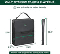 FXW Dog Playpen Storage Bag, Designed for RV Trips, Black, 1 Pack