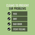 NOVEHA 150PCs Dog Ear Cleaner Wipes, Daily Ear Cleaner for Dogs & Cats - Stop Ear Itching with Aloe, Eucalyptus & Witch Hazel Ear Wipes for Dogs - for Odor Control, Dirt and Wax Removal, Unscented