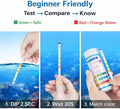 Aquarium Test Strips for Freshwater Fish: 7 in 1 Fish Tank Water Testing Kit for Aquarium Pond - Accurate Testing Nitrat