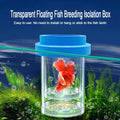 Floating Fish Breeding Isolation Box for Aquarium Tank Plastic Mesh Hatchery Incubator Breeder Box for Baby Fish Betta S