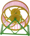 Hamster Exercise Wheel, Silent Running Wheel with Stand for Hamsters, Gerbils, Mice and Other Small Pets, Hamster Wheel 
