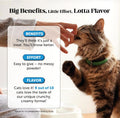 Cat Skin & Coat Health Chews – Crunchy & Creamy Treats with Omegas, Vitamin C & E, Biotin – Soothes Itchy, Dry Skin, Reduces Shedding & Promotes a Shiny Coat – Cat Vitamins (Chicken 90-Day Supply)