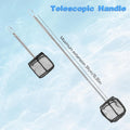 Jeffdad 4 Pcs Aquarium Shrimp Net, Small Fish Tank Tool Extendable Handle