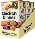 INABA Chicken Dinner Wet Dog Food, Pumpkin Sweet Potato Variety, 15ct