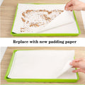 100 Sheets Bird Cage Liner Papers, Disposable Bird Cage Paper Liners, Cuttable Pet Animal Cages Cushion, Precut Absorben