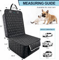 Meginc 2-Pack Front Seat Covers for Dogs, Waterproof Car Seat Protectors